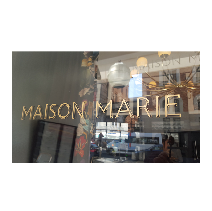 Vitrine maison marie