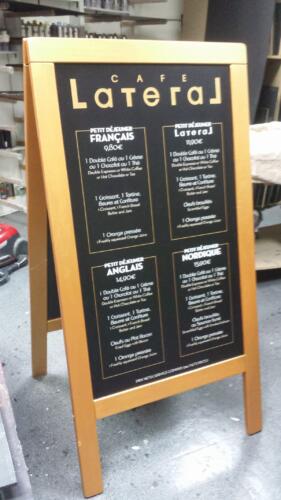 Chevalet Café Lateral